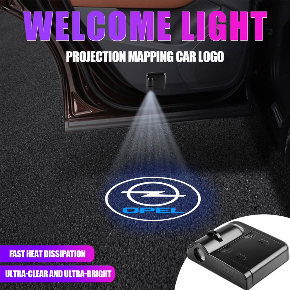 Industrial Laser Projection - Luce di Benvenuto LED per Auto