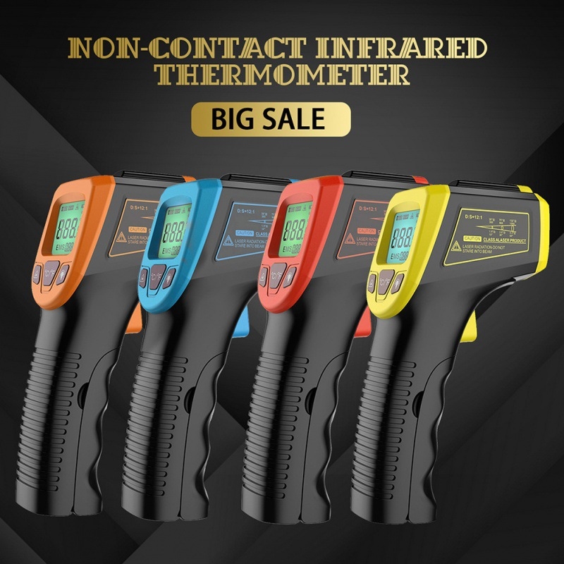 Industrial Laser Thermometer Gun - Termometro a Infrarossi Industriale Senza Contatto