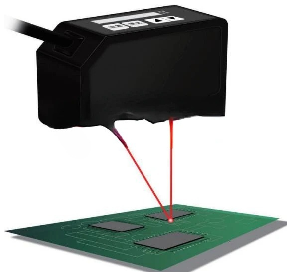 Industrial Laser Displacement Sensor - Sensore Laser di Spostamento ad Alta