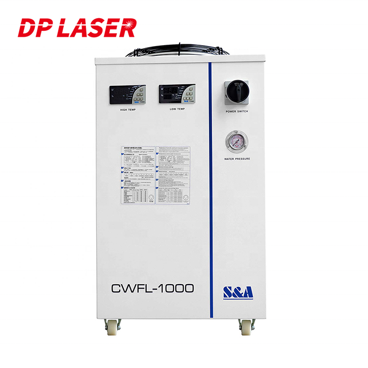 Fiber Laser Cutting Machine - S&A CWFL-1000 1000W 1KW Refrigeratore d'Acqua