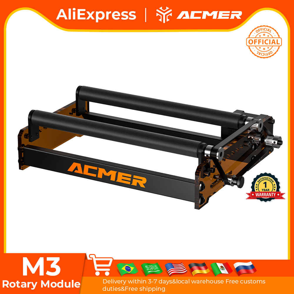 Fiber Laser Cutting Machine - Rullo rotante laser ACMER M3 360
