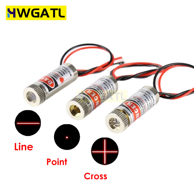 Industrial Laser Diode - Testa del modulo laser punto rosso/linea/croce