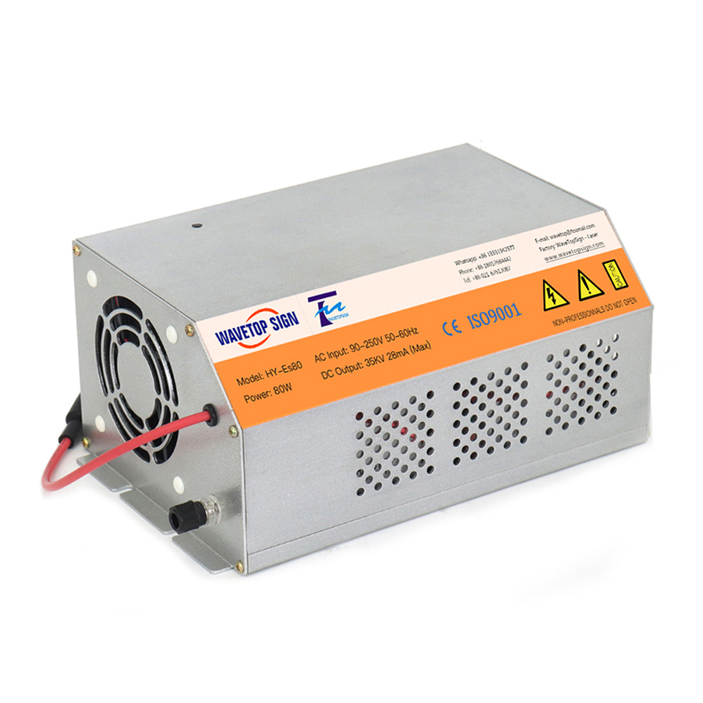 Co2 Laser Engraving Machine - Alimentatore laser CO2 HY-Es80 da 80-100W