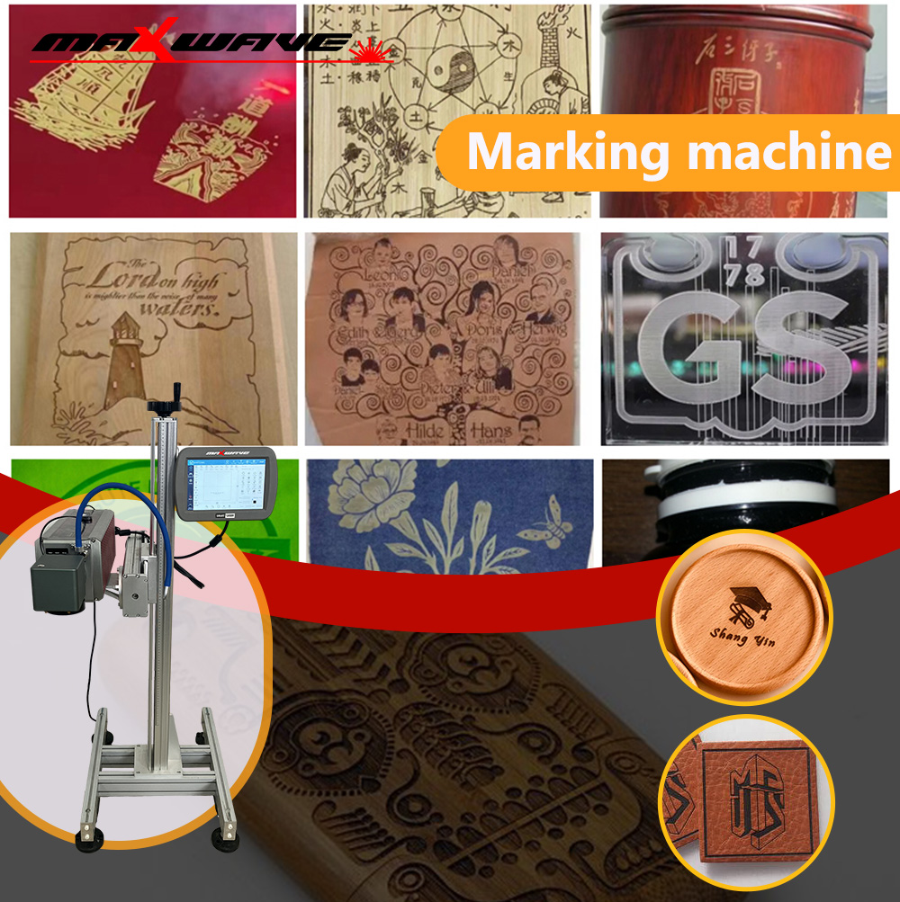 Industrial Laser Printing Machine - Versatile macchina per marcatura laser volante
