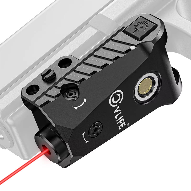Industrial Laser Pointer - Mirino Laser Rosso Ricaricabile Magnetico per