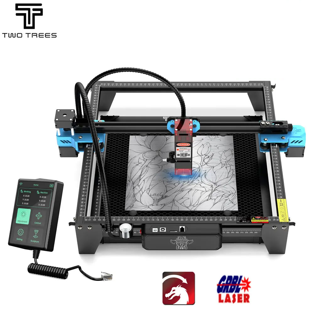 Industrial Laser Printing Machine - Twotrees TTS-10 Pro 80W Incisore laser