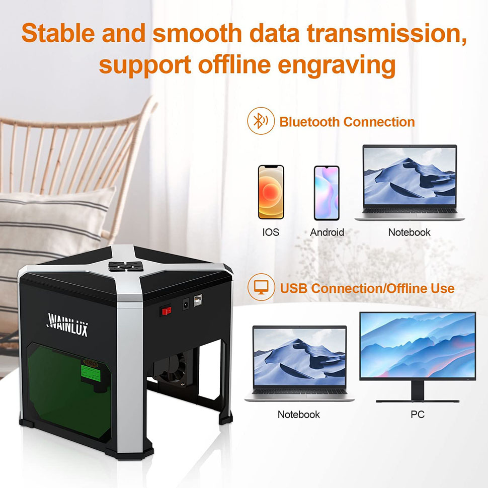 Wainlux Incisore Laser K6 3000 - Industrial Laser Printing Machine recensione e prezzo