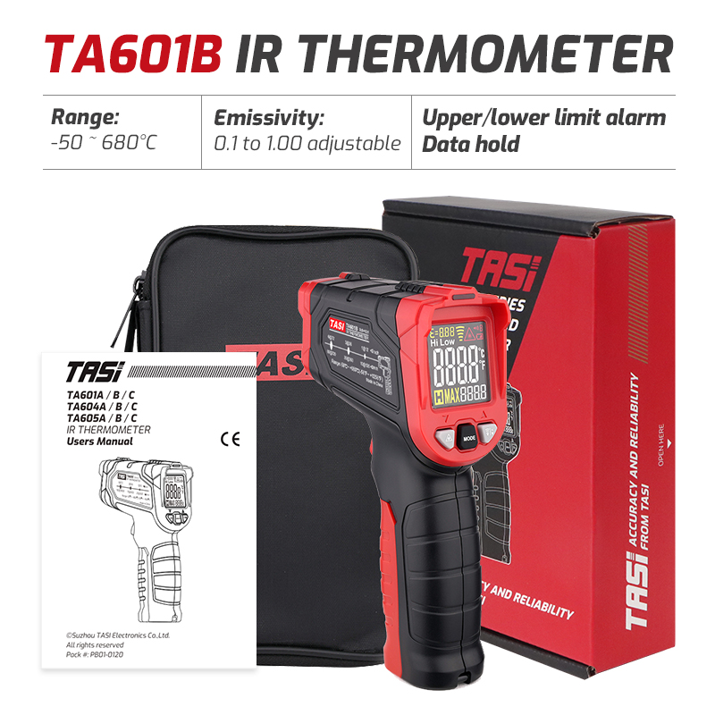 Termometro a Infrarossi TA601A - Industrial Laser Thermometer Gun recensione e prezzo