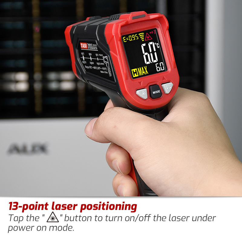 Termometro a Infrarossi TA601A - Industrial Laser Thermometer Gun recensione e prezzo