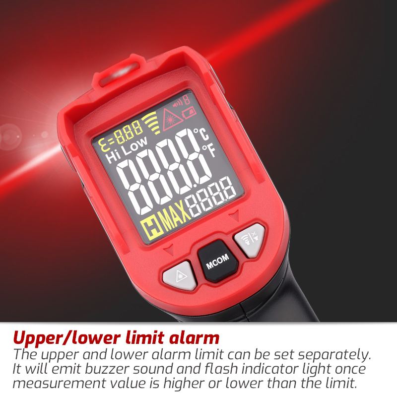 Termometro a Infrarossi TA601A - Industrial Laser Thermometer Gun recensione e prezzo