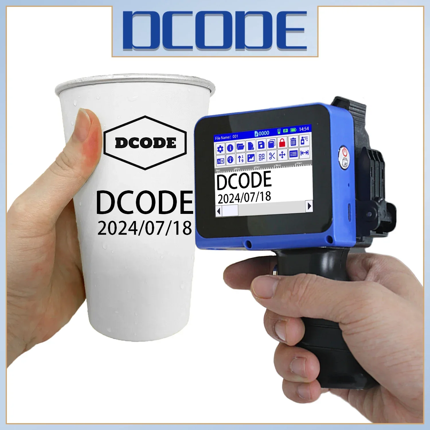 DCODE DC12 Mini stampante port - Industrial Laser Printing Machine recensione e prezzo