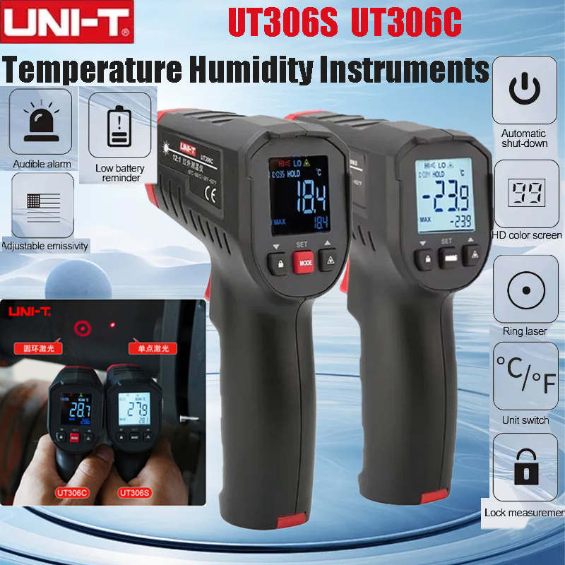 UNI-T UT306S UT306C Termometro - Industrial Laser Temperature recensione e prezzo