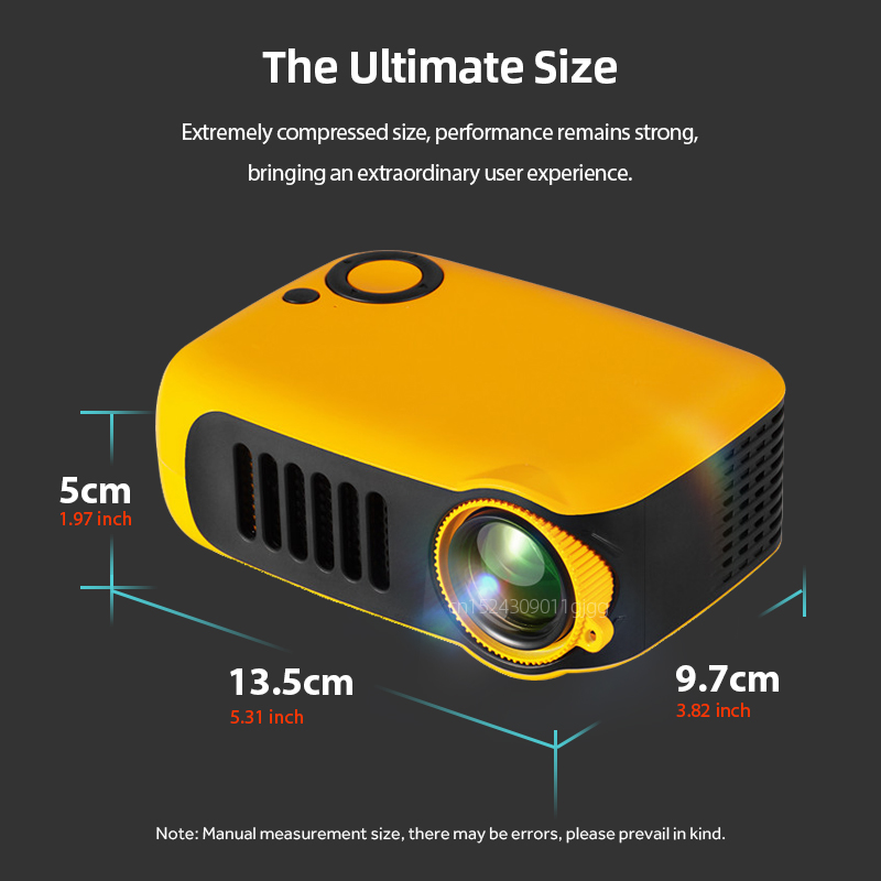 Mini proiettore A2000 Home Cin - Industrial Laser Projection recensione e prezzo