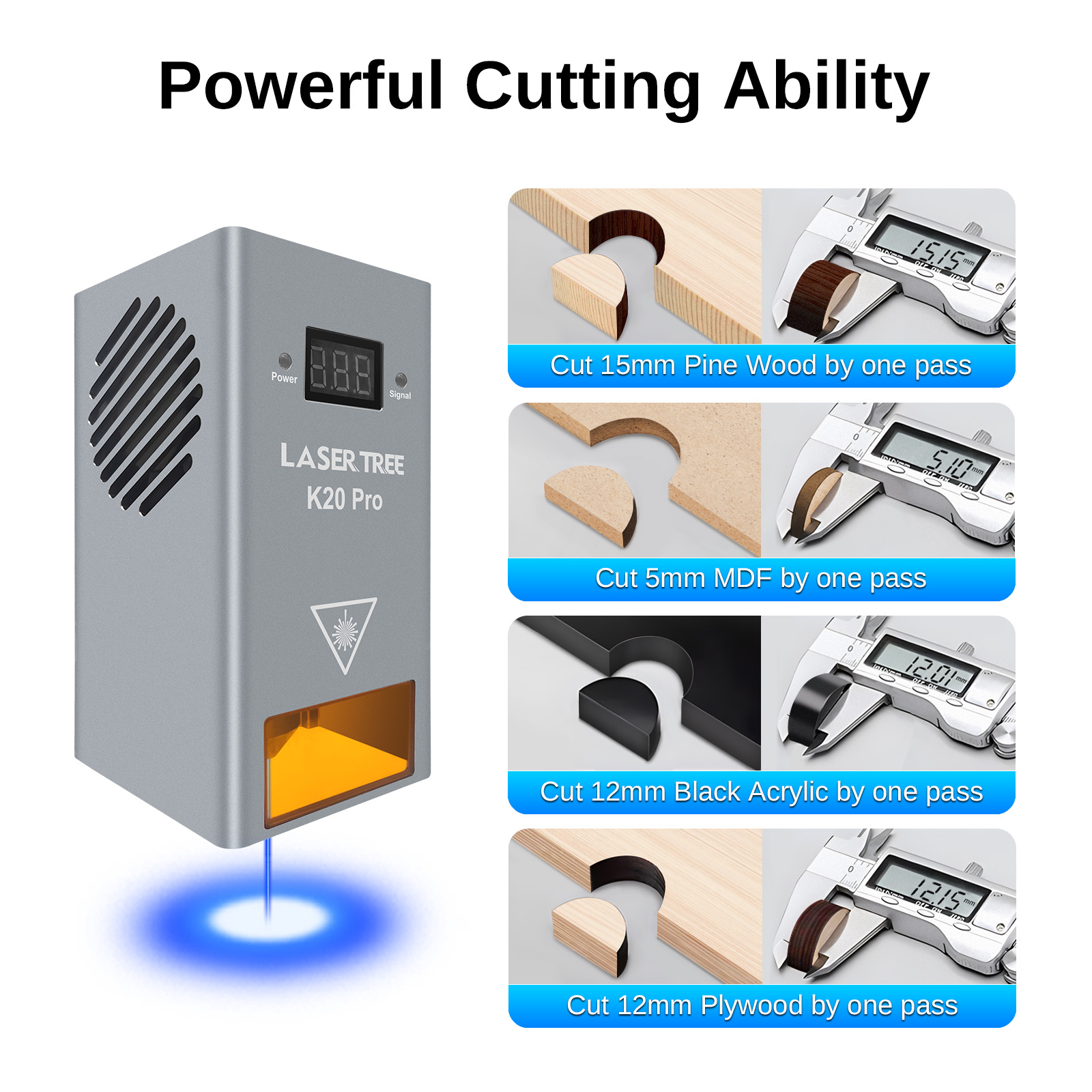 LASER TREE K20 Testa laser a p - Industrial Laser Diode recensione e prezzo