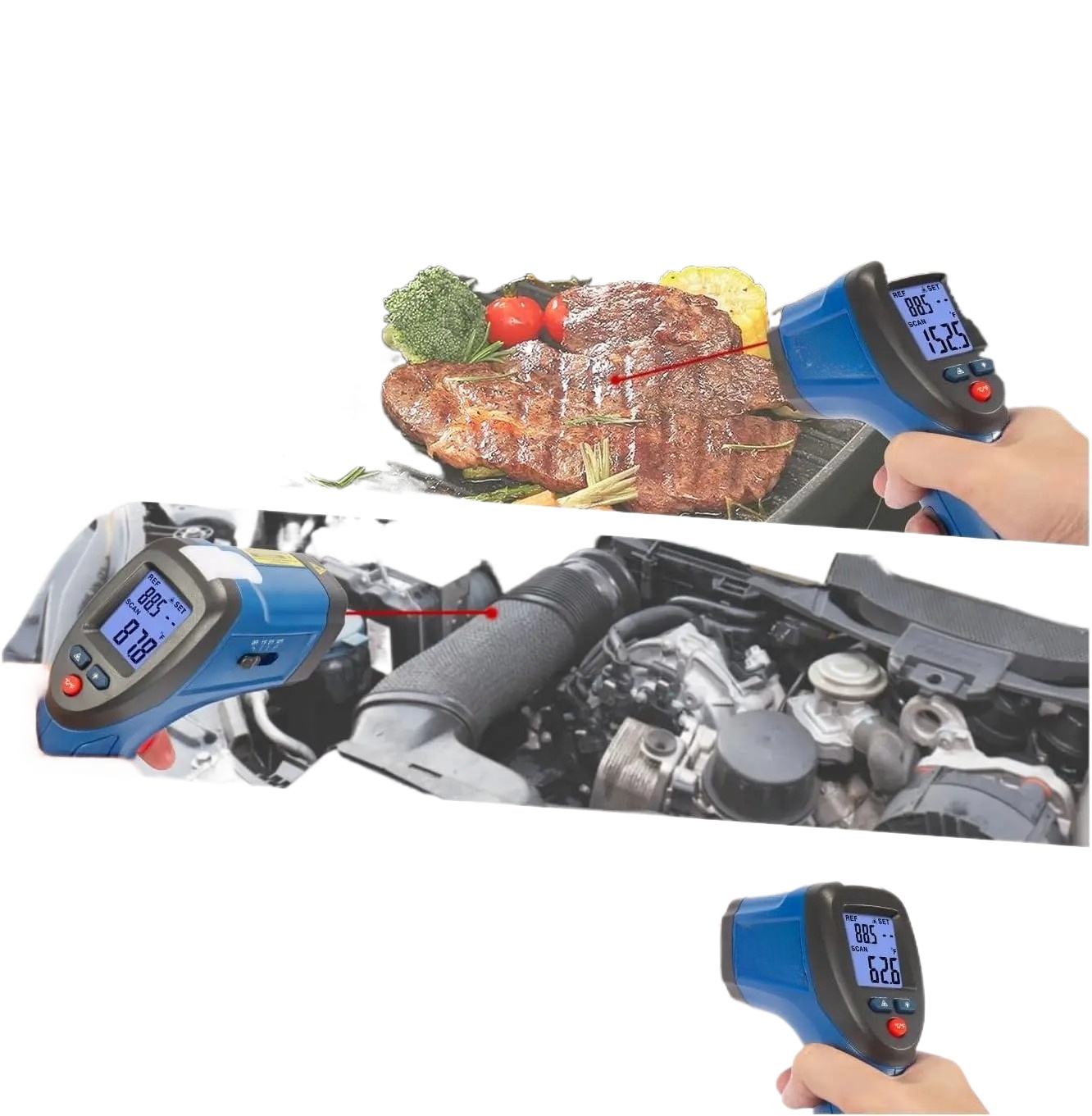 Termometro Laser Senza Contatt - Industrial Laser Thermometer Gun recensione e prezzo