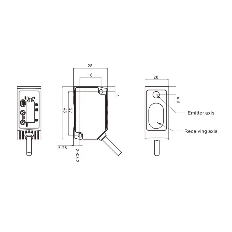 Sensore Ottico di Spostamento  - Industrial Laser Displacement Sensor recensione e prezzo