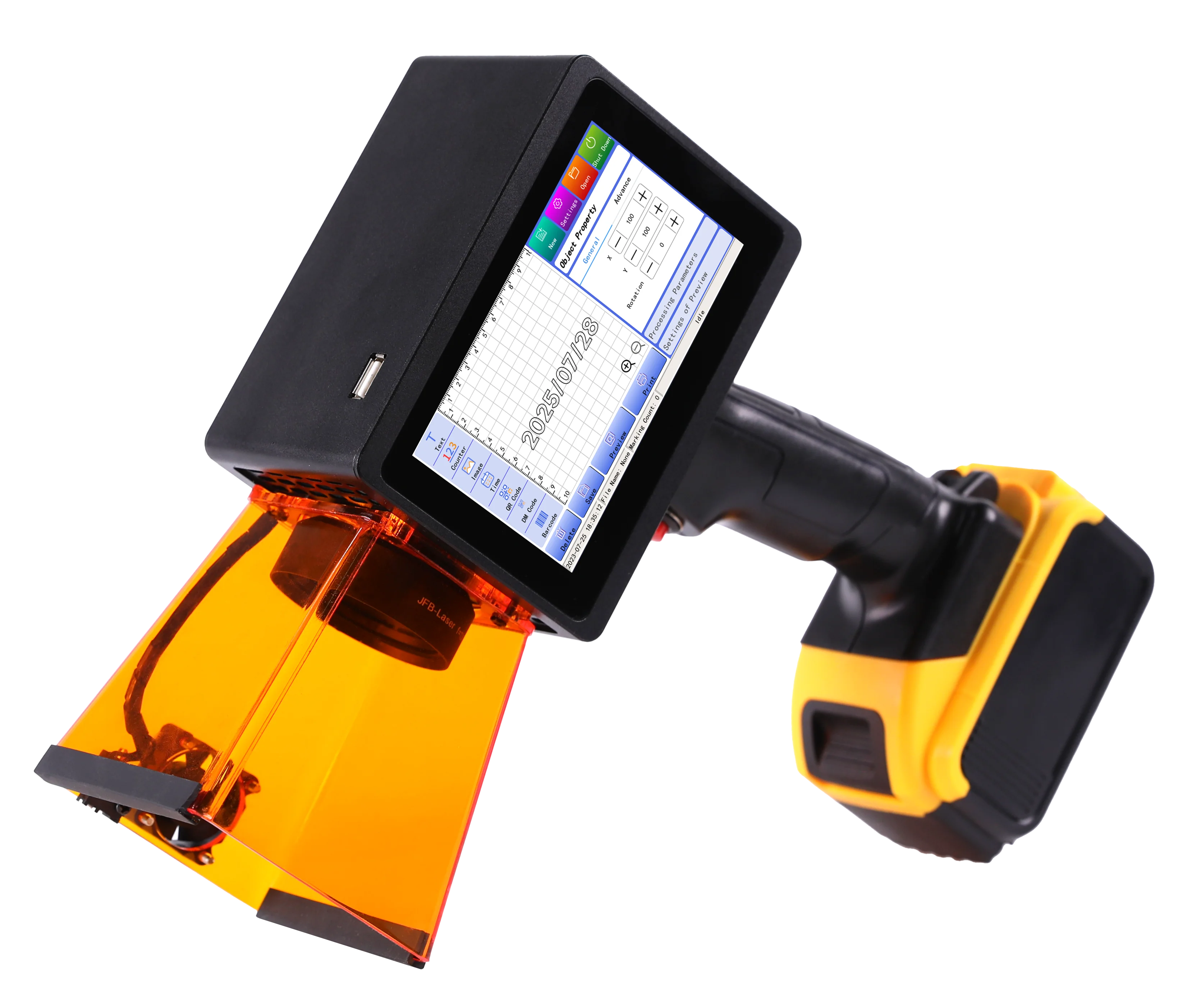 Incisore Laser Portatile da 10 - Industrial Laser Printing Machine recensione e prezzo