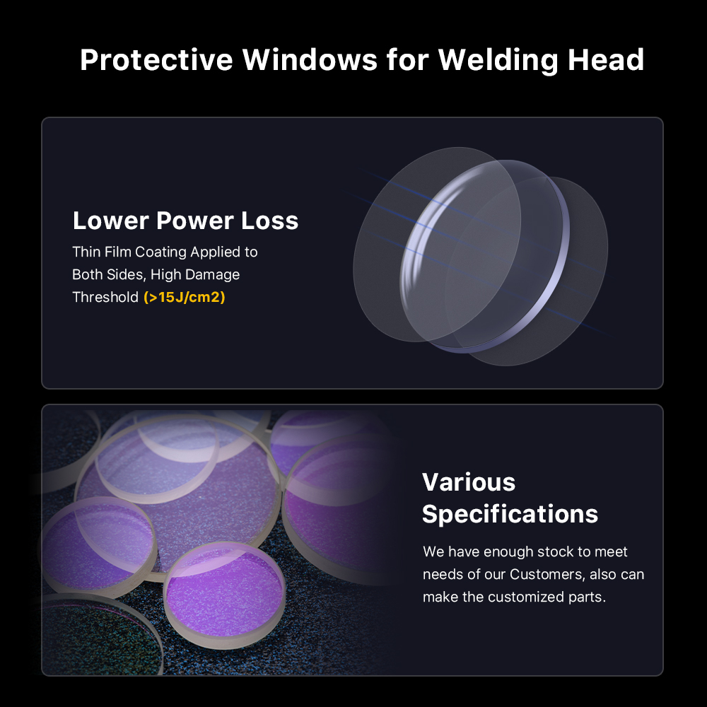 1/10/50/100PCS Finestre protet - Industrial Laser Welder recensione e prezzo
