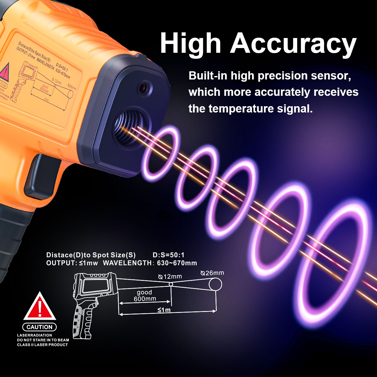DT1000 DT1600 Termometro a inf - Industrial Laser Thermometer Gun recensione e prezzo