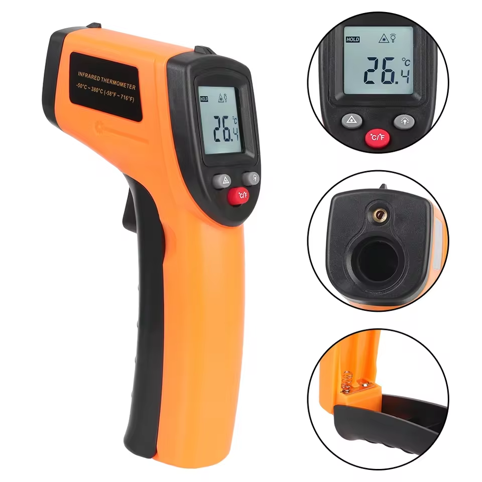 Nuovo Termometro Digitale a In - Industrial Laser Thermometer Gun recensione e prezzo