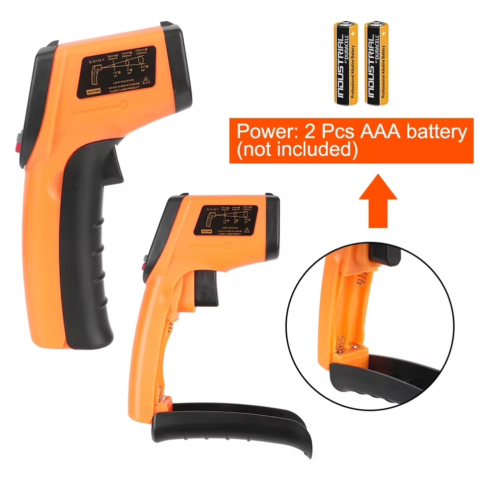 Nuovo Termometro Digitale a In - Industrial Laser Thermometer Gun recensione e prezzo