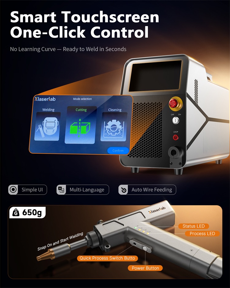 Saldatrice Laser a Fibra Indus - Industrial Laser Welder recensione e prezzo