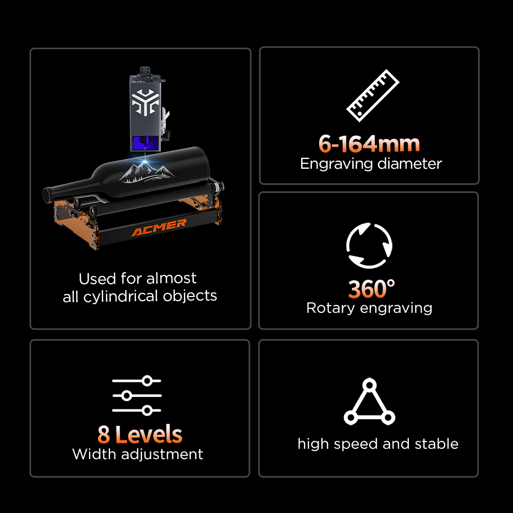 Rullo rotante laser ACMER M3 3 - Fiber Laser Cutting Machine recensione e prezzo