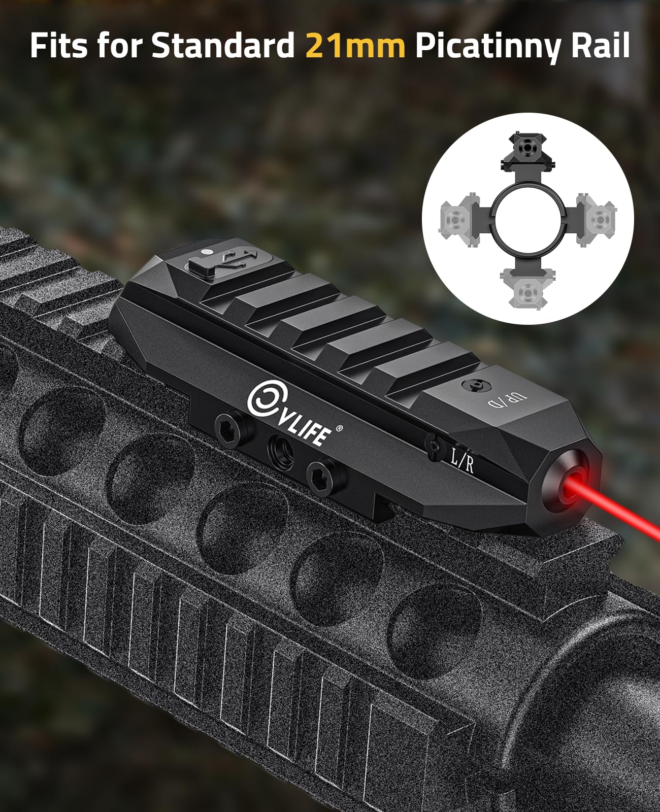 CVLife Red Laser Sight Tactica - Industrial Laser Pointer recensione e prezzo