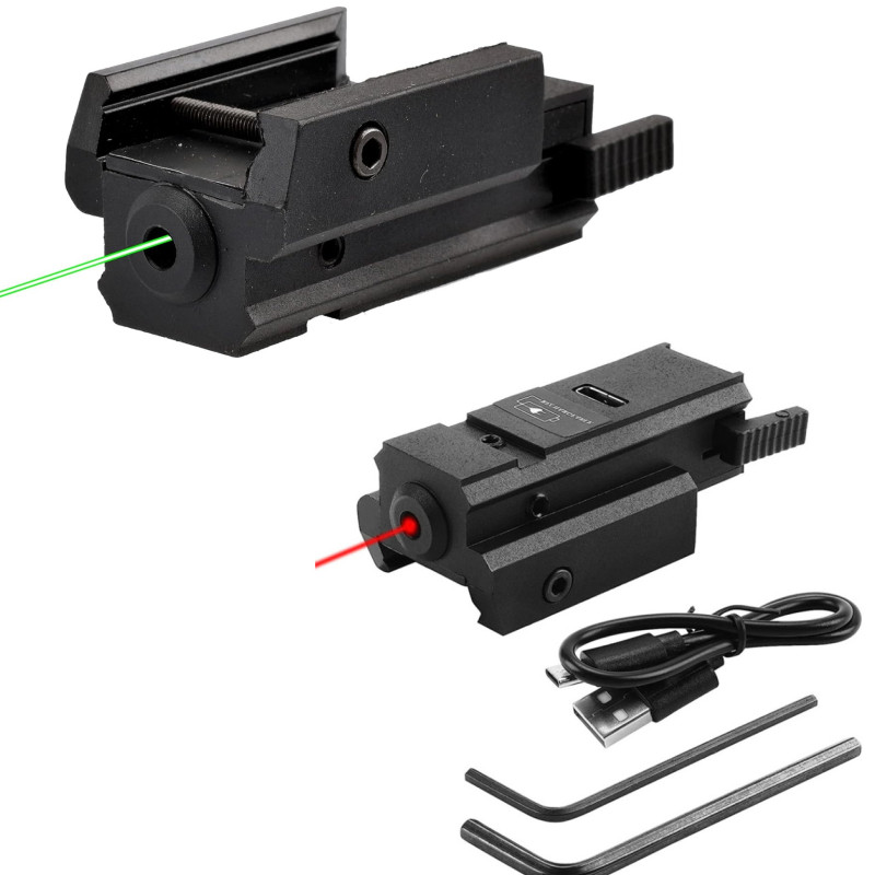 Mini mirino laser rosso verde  - Industrial Laser Pointer recensione e prezzo