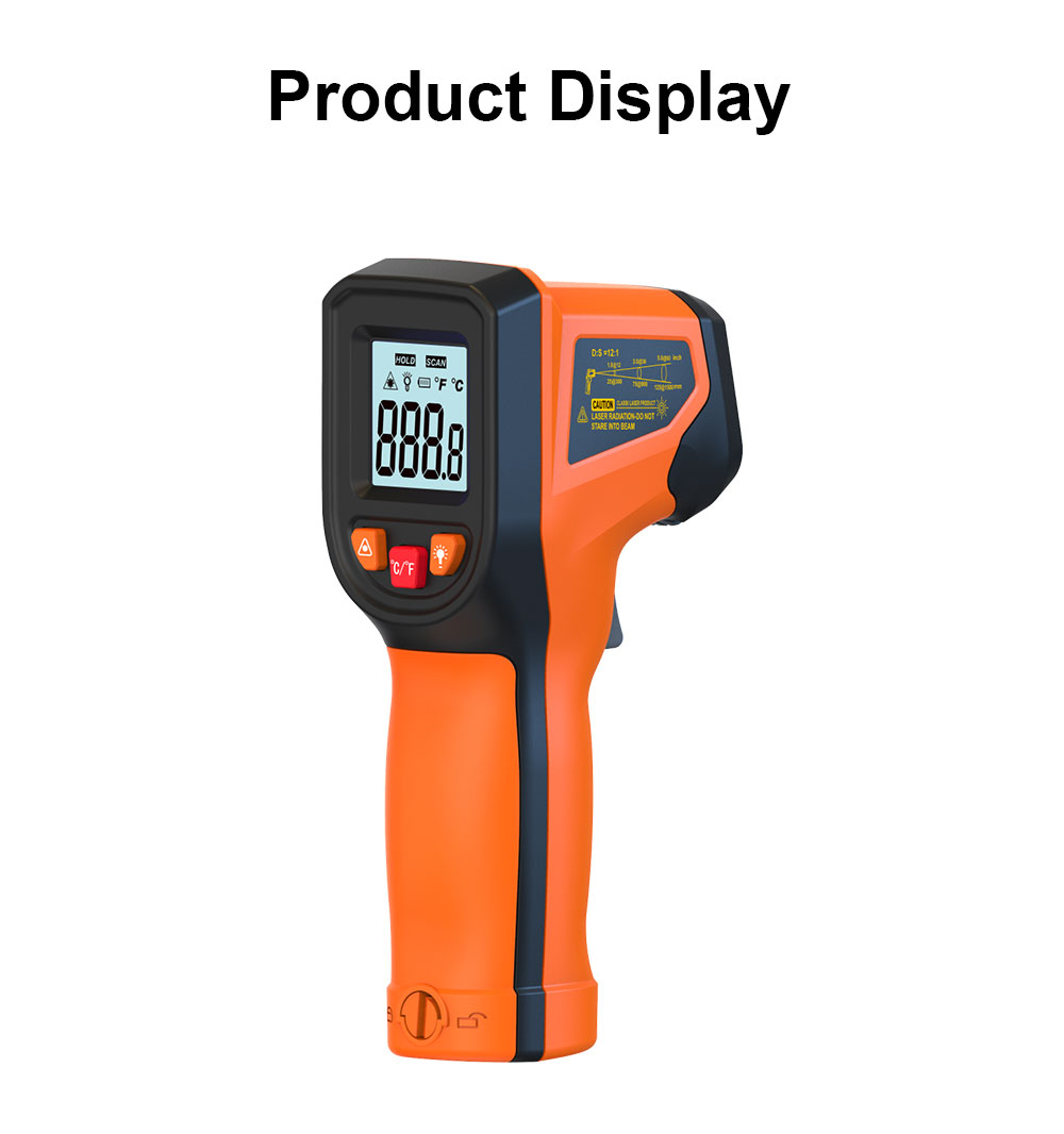 Termometro Digitale a Infraros - Industrial Laser Thermometer Gun recensione e prezzo
