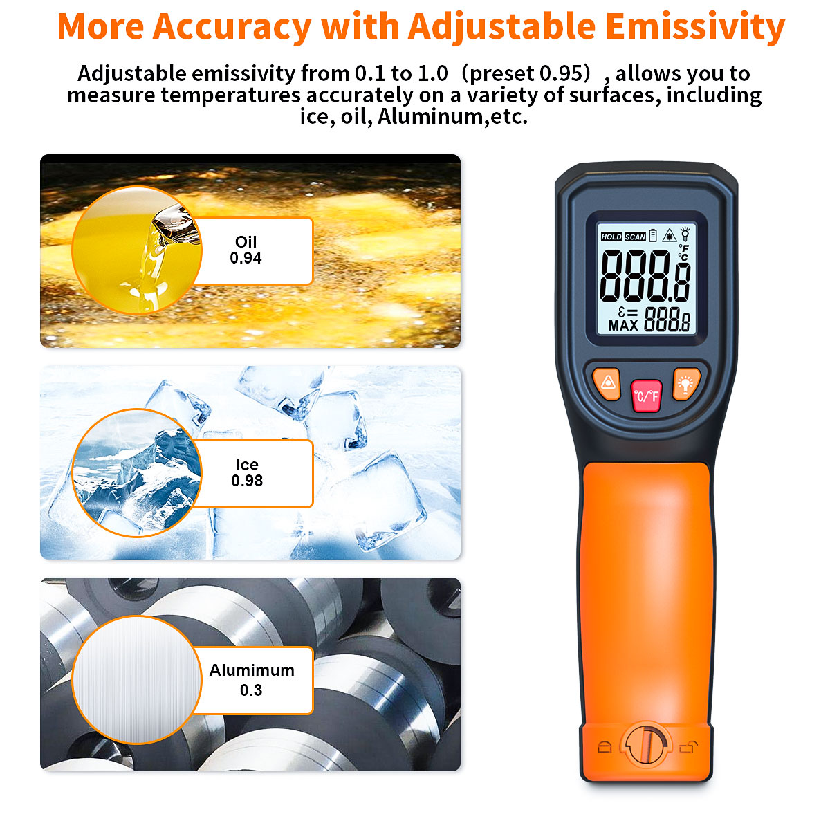 Termometro Digitale a Infraros - Industrial Laser Thermometer Gun recensione e prezzo