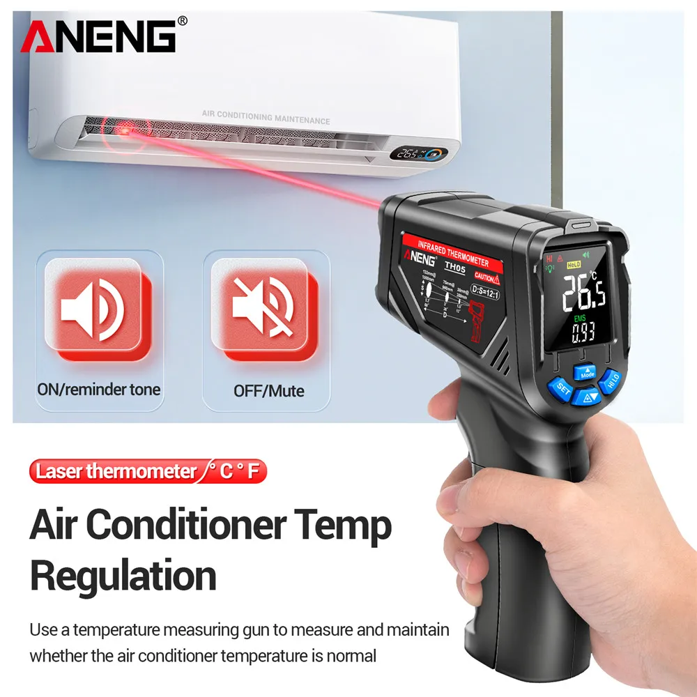 Termometro a Infrarossi Digita - Industrial Laser Thermometer Gun recensione e prezzo