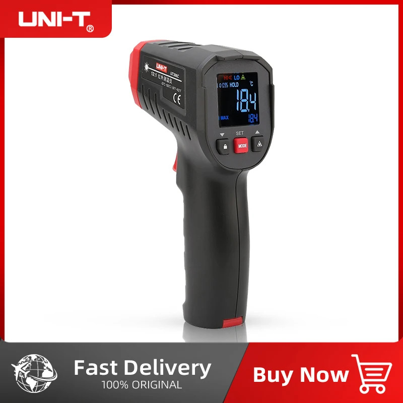 UNI-T Termometro digitale Misu - Industrial Laser Thermometer Gun recensione e prezzo