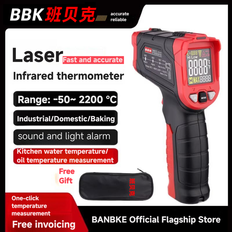 Pistola a infrarossi per termo - Industrial Laser Thermometer Gun recensione e prezzo